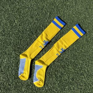 CALZA GARA HOME 25/26 GIALLO/ROYAL SR
